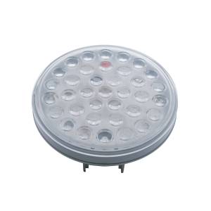 UNITED PACIFIC - UNITED PACIFIC - 63805 - BARRA DE RESORTE SS CON PATRÓN DE PERNOS DE 2" CON LUCES 6X 36 LED DE 4" -LED ROJO/LEENTE TRANSPARENTE (PAR) - Image 4