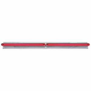 UNITED PACIFIC - UNITED PACIFIC - 63808 - PLACA SUPERIOR CROMADA PARA GUARDABARROS CON DOS BARRAS GLOLIGHT DE 24 LED DE 12" - LED ROJO/LEENTE ROJA (CADA UNO) - Image 5