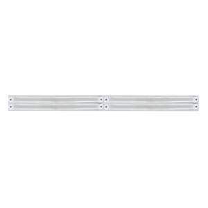 UNITED PACIFIC - UNITED PACIFIC - 63811 - PLACA SUPERIOR CROMADA PARA GUARDABARROS CON CUATRO BARRAS GLOLIGHT DE 24 LED DE 12" - LED ROJO/LENTE TRANSPARENTE (CADA UNO) - Image 3