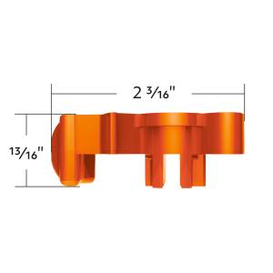 UNITED PACIFIC - UNITED PACIFIC - 70274 - BOTÓN DIVISOR DE PLÁSTICO COLOR CANDY PARA CAMBIADOR EATON FULLER 13 VELOCIDADES-NARANJA CADMIO - Image 8
