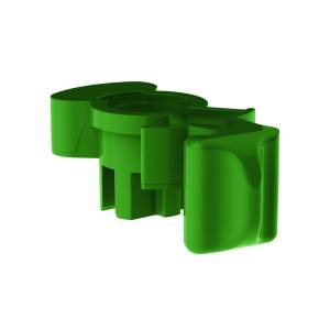 UNITED PACIFIC - UNITED PACIFIC - 70276 - BOTÓN DIVISOR DE PLÁSTICO COLOR CANDY PARA CAMBIO DE 13 VELOCIDADES EATON FULLER-VERDE ESMERALDA - Image 1