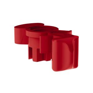 UNITED PACIFIC - 70277 - BOTÓN DIVISOR DE PLÁSTICO COLOR CANDY PARA CAMBIO DE 13 VELOCIDADES EATON FULLER-ROJO CANDY