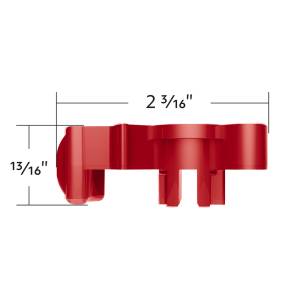 UNITED PACIFIC - UNITED PACIFIC - 70277 - BOTÓN DIVISOR DE PLÁSTICO COLOR CANDY PARA CAMBIO DE 13 VELOCIDADES EATON FULLER-ROJO CANDY - Image 8