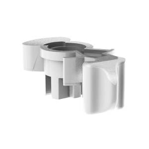 UNITED PACIFIC - 70278 - BOTÓN DIVISOR DE PLÁSTICO COLOR CANDY PARA CAMBIO DE 13 VELOCIDADES EATON FULLER-PLATA LÍQUIDO