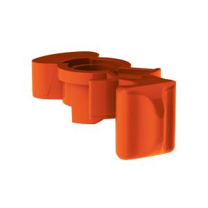 UNITED PACIFIC - 70291 - BOTÓN DIVISOR DE PLÁSTICO COLOR CANDY PARA CAMBIO DE 15 VELOCIDADES EATON FULLER-NARANJA CADMIO