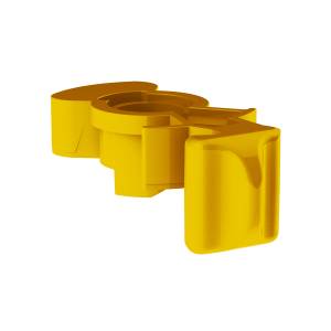 UNITED PACIFIC - 70297 - BOTÓN DIVISOR DE PLÁSTICO COLOR CANDY PARA CAMBIADOR EATON FULLER 15 VELOCIDADES - ELÉCTRICO AMARILLO
