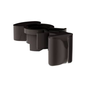 UNITED PACIFIC - 70374 - BOTÓN DIVISOR DE PLÁSTICO COLOR CANDY PARA CAMBIO DE 15 VELOCIDADES EATON FULLER-NEGRO BRILLANTE