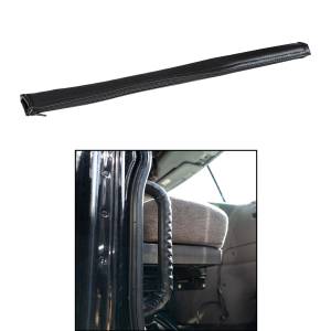 UNITED PACIFIC - 70414 - CUBIERTA PARA BARRA DE ASIENTO DE ASISTENCIA AL CONDUCTOR DE 20.5" - CUERO INGENIERADO NEGRO