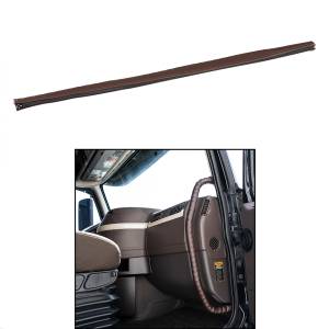 UNITED PACIFIC - 70423 - CUBIERTA PARA BARRA DE ASIENTO DE ASISTENCIA AL CONDUCTOR DE 35" - CUERO INGENIERADO MARRÓN