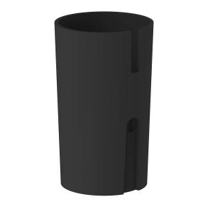 UNITED PACIFIC - 70573 - TAPA DE PLÁSTICO DEL POMO DE CAMBIO INFERIOR - NEGRO MATE
