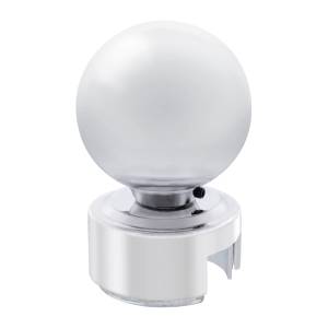 UNITED PACIFIC - 70612 - POMO DE CAMBIO DE BOLA CON ADAPTADOR DE VELOCIDADES 13/15/18 - CROMADO