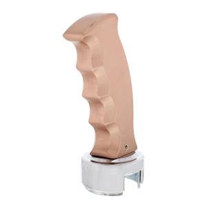 UNITED PACIFIC - 70751 - POMO DE CAMBIO DE MARCHAS CON MANGO DE PISTOLA CON ADAPTADOR DE VELOCIDAD 13/15/18 - ORO ROSA