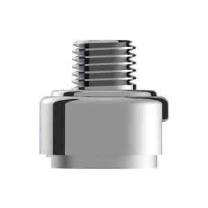 UNITED PACIFIC - UNITED PACIFIC - 70776B - ADAPTADOR DE MONTAJE CROMADO DE PERILLA DE CAMBIO DE ENGRANAJES CON ROSCA M30X3.5 PARA EATON FULLER STYLE 13/15/18 VELOCIDAD - VERTICAL (A GRANEL) - Image 3