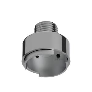 UNITED PACIFIC - UNITED PACIFIC - 70777B - ADAPTADOR DE MONTAJE CROMADO DE PERILLA DE CAMBIO DE ENGRANAJES CON ROSCA M30X3.5 PARA EATON FULLER STYLE 9/10 VELOCIDADES - VERTICAL (A GRANEL) - Image 5