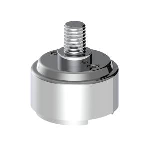 UNITED PACIFIC - 70799B - ADAPTADOR DE MONTAJE DE PERILLA DE CAMBIO DE ROSCA DE 1/2"-13 PARA CAMBIO EATON FULLER STYLE 9/10 - CROMADO (A GRANEL)
