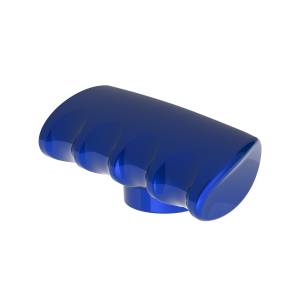 UNITED PACIFIC - 70817B - POMO DE CAMBIO DE CAMBIOS EN FORMA DE T CON ROSCA - AZUL ÍNDIGO