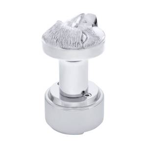 UNITED PACIFIC - 70823 - PERILLA DE CAMBIO CON ROSCA EAGLE Y ADAPTADOR PARA CAMBIO EATON FULLER STYLE 9/10 - CROMADO