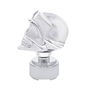 UNITED PACIFIC - UNITED PACIFIC - 70827 - PERILLA DE CAMBIO CON ROSCA SKULL BIKER Y ADAPTADOR PARA CAMBIO EATON FULLER STYLE 9/10 - CROMADO - Image 3