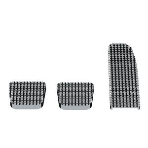UNITED PACIFIC - UNITED PACIFIC - 70361 - JUEGO DE PEDALES DE DIAMANTE DE ALUMINIO BILLET CROMADO PARA FREIGHTLINER CASCADIA/CORONADO/M3 2008-2017 - Image 6