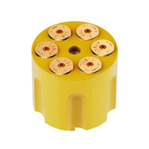 UNITED PACIFIC - 70856 - CILINDRO DE PISTOLA POMO DE CAMBIO DE VELOCIDADES 9/10 - AMARILLO ELÉCTRICO