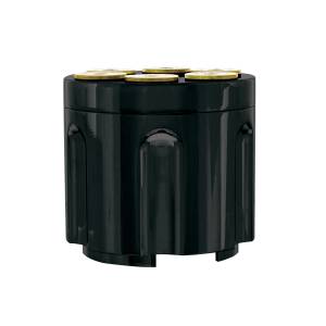 UNITED PACIFIC - UNITED PACIFIC - 70857 - POMO DE CAMBIO DE MARCHAS GUN CILINDRO 13/15/18 VELOCIDADES - NEGRO MATE - Image 3
