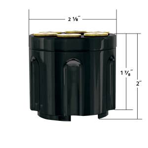UNITED PACIFIC - UNITED PACIFIC - 70857 - POMO DE CAMBIO DE MARCHAS GUN CILINDRO 13/15/18 VELOCIDADES - NEGRO MATE - Image 7