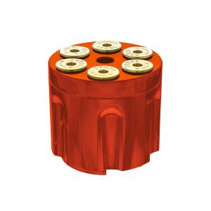 UNITED PACIFIC - 70858 - CILINDRO DE PISTOLA POMO DE CAMBIO DE VELOCIDADES 13/15/18 - NARANJA CADMIO