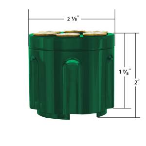 UNITED PACIFIC - UNITED PACIFIC - 70860 - CILINDRO DE PISTOLA POMO DE CAMBIO DE VELOCIDADES 13/15/18 - VERDE ESMERALDA - Image 7