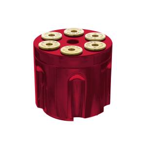 UNITED PACIFIC - 70861 - CILINDRO DE PISTOLA POMO DE CAMBIO DE VELOCIDADES 13/15/18 - ROJO CANDY