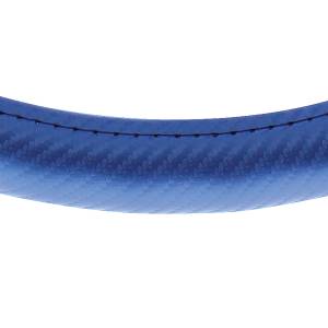UNITED PACIFIC - UNITED PACIFIC - 70408 - FUNDA PARA VOLANTE CON DISEÑO DE FIBRA DE CARBONO DE 18" - COSTURAS AZULES - Image 4