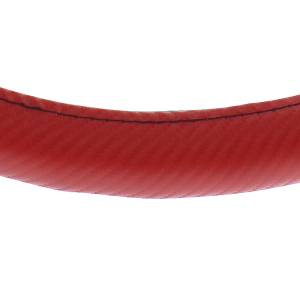 UNITED PACIFIC - UNITED PACIFIC - 70409 - FUNDA PARA VOLANTE CON DISEÑO DE FIBRA DE CARBONO DE 18" - COSTURAS ROJAS - Image 10