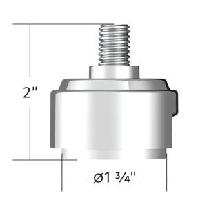 UNITED PACIFIC - UNITED PACIFIC - 70589B - ADAPTADOR DE MONTAJE DE PERILLA DE CAMBIO DE ROSCA DE 1/2"-13 PARA CAMBIO EATON FULLER STYLE 13/15/18 - CROMADO (A GRANEL) - Image 10