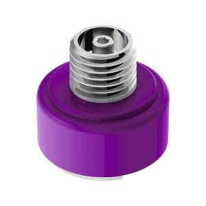 UNITED PACIFIC - 70930 - ADAPTADOR DE MONTAJE DE PERILLA DE CAMBIO CON ROSCA M30X3.5 PARA CAMBIO EATON FULLER STYLE 9/10 - PÚRPURA CARAMELO