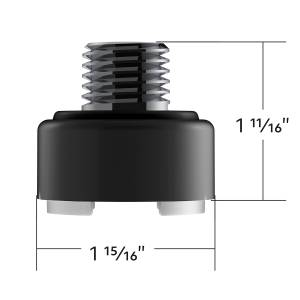 UNITED PACIFIC - UNITED PACIFIC - 70931 - ADAPTADOR DE MONTAJE DE PERILLA DE CAMBIO CON ROSCA M30X3.5 PARA CAMBIO EATON FULLER STYLE 9/10 - NEGRO MATE - Image 7