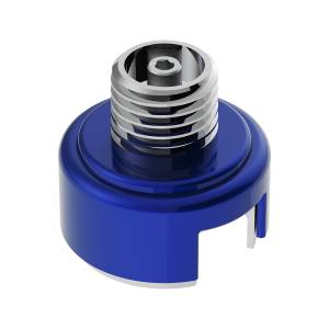 UNITED PACIFIC - 71024 - ADAPTADOR DE MONTAJE DE PERILLA DE CAMBIO CON ROSCA M30X3.5 PARA CAMBIO EATON FULLER STYLE 13/15/18 - AZUL ÍNDIGO