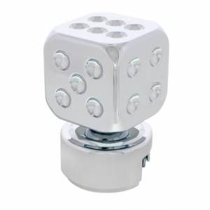 UNITED PACIFIC - UNITED PACIFIC - 70654 - DICE POMO DE CAMBIO CON ADAPTADOR DE VELOCIDAD 13/15/18 - CROMADO - Image 4