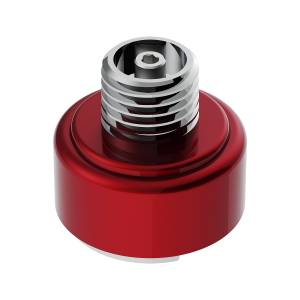 UNITED PACIFIC - 71033 - ADAPTADOR DE MONTAJE DE PERILLA DE CAMBIO CON ROSCA M30X3.5 PARA CAMBIO EATON FULLER STYLE 9/10 - ROJO CANDY