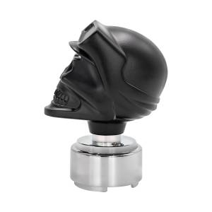 UNITED PACIFIC - UNITED PACIFIC - 70669 - POMO DE CAMBIO SKULL BIKER CON ADAPTADOR 13/15/18 VELOCIDADES - NEGRO - Image 6