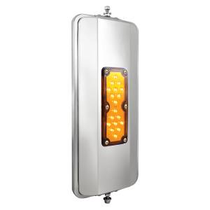 UNITED PACIFIC - UNITED PACIFIC - 86500B - ESPEJO DE LA COSTA OESTE DE ACERO INOXIDABLE 430 DE 7" X 16" 18 LED - SIN CALEFACCIÓN - Image 6