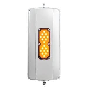 UNITED PACIFIC - UNITED PACIFIC - 86501B - ESPEJO COSTA OESTE DE ACERO INOXIDABLE 430 DE 7" X 16" 18 LED - CALEFACTADO - Image 5