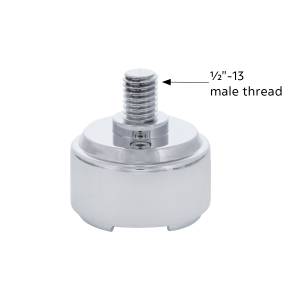 UNITED PACIFIC - UNITED PACIFIC - 70799B - ADAPTADOR DE MONTAJE DE PERILLA DE CAMBIO DE ROSCA DE 1/2"-13 PARA CAMBIO EATON FULLER STYLE 9/10 - CROMADO (A GRANEL) - Image 10