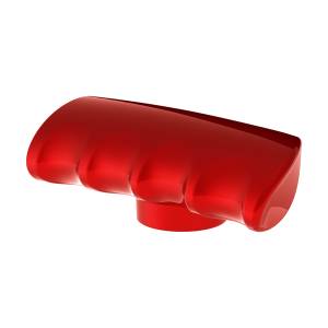 UNITED PACIFIC - 70818B - POMO DE CAMBIO DE CAMBIOS EN FORMA DE T CON ROSCA - ROJO CANDY