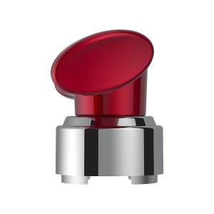 UNITED PACIFIC - UNITED PACIFIC - 70839 - POMO DE CAMBIO DE MARCHAS EN FORMA DE T CON ADAPTADOR CROMADO DE 9/10 VELOCIDADES - ROJO CANDY - Image 6