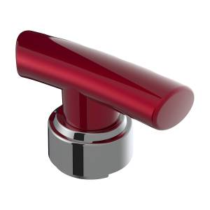 UNITED PACIFIC - UNITED PACIFIC - 70839 - POMO DE CAMBIO DE MARCHAS EN FORMA DE T CON ADAPTADOR CROMADO DE 9/10 VELOCIDADES - ROJO CANDY - Image 10