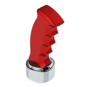 UNITED PACIFIC - UNITED PACIFIC - 70842 - POMO DE CAMBIO DE PISTOLA A ROSCA CON ADAPTADOR DE VELOCIDADES CROMADO 13/15/18 - ROJO CANDY - Image 10