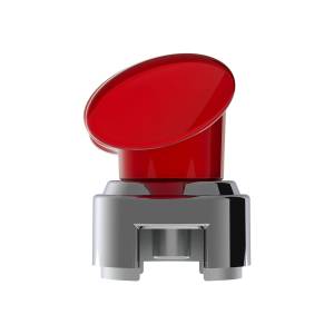 UNITED PACIFIC - UNITED PACIFIC - 70848 - POMO DE CAMBIO DE MARCHAS EN FORMA DE T CON ADAPTADOR CROMADO 13/15/18 VELOCIDADES - ROJO CANDY - Image 14