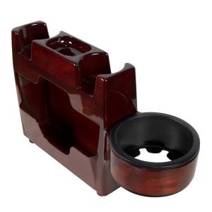 UNITED PACIFIC - UNITED PACIFIC - 88201 - CONSOLA DE ALMACENAMIENTO CENTRAL DE MADERA PARA PETERBILT - Image 3