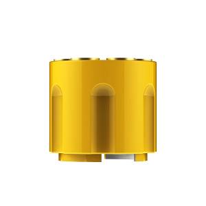 UNITED PACIFIC - UNITED PACIFIC - 70856 - CILINDRO DE PISTOLA POMO DE CAMBIO DE VELOCIDADES 9/10 - AMARILLO ELÉCTRICO - Image 4