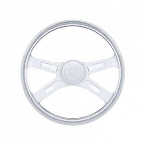 UNITED PACIFIC - UNITED PACIFIC - 88211 - KIT DE BUJE DE VOLANTE Y BOTÓN DE BOCINA CROMADOS PARA PETERBILT (1998-2005) Y KENWORTH (2001-2002) - Image 13
