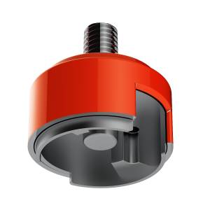 UNITED PACIFIC - UNITED PACIFIC - 70880B - ADAPTADOR DE MONTAJE DE PERILLA DE CAMBIO DE ROSCA DE 1/2"-13 PARA CAMBIO EATON FULLER STYLE 13/15/18 - NARANJA DE CADMIO (A GRANEL) - Image 6